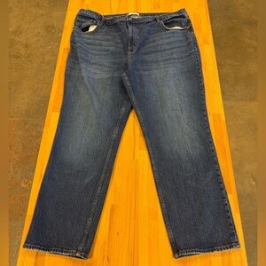 Abercrombie High Rise Relaxed 90s Jean Size 22 EUC